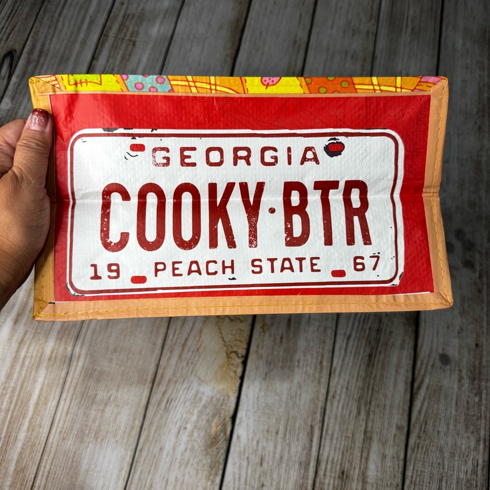 Trader Joe's Georgia Regional Reusable Shopping Tote Bag NWT - Picture 6 of 9